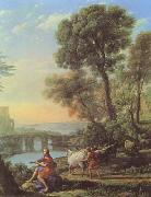Claude Lorrain Landscape with Apollo and Mercury (mk08) France oil painting artist